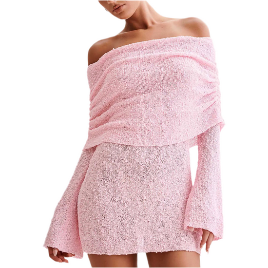 The Naiya Afterglow Mini — A Body-Hugging Knit Dress