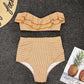 Naiya Cikini Stripes & Petals Bikini Set